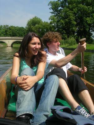 Esther et Fabien dans la plus belle ville du mOnde : Cambridge